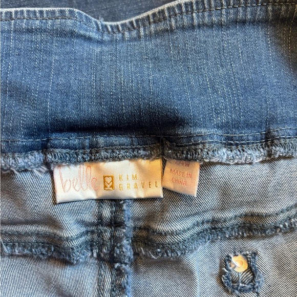 Belle By Kim Gravel Pull On Jeans Womens Size 24W NWT - Picture 3 of 3